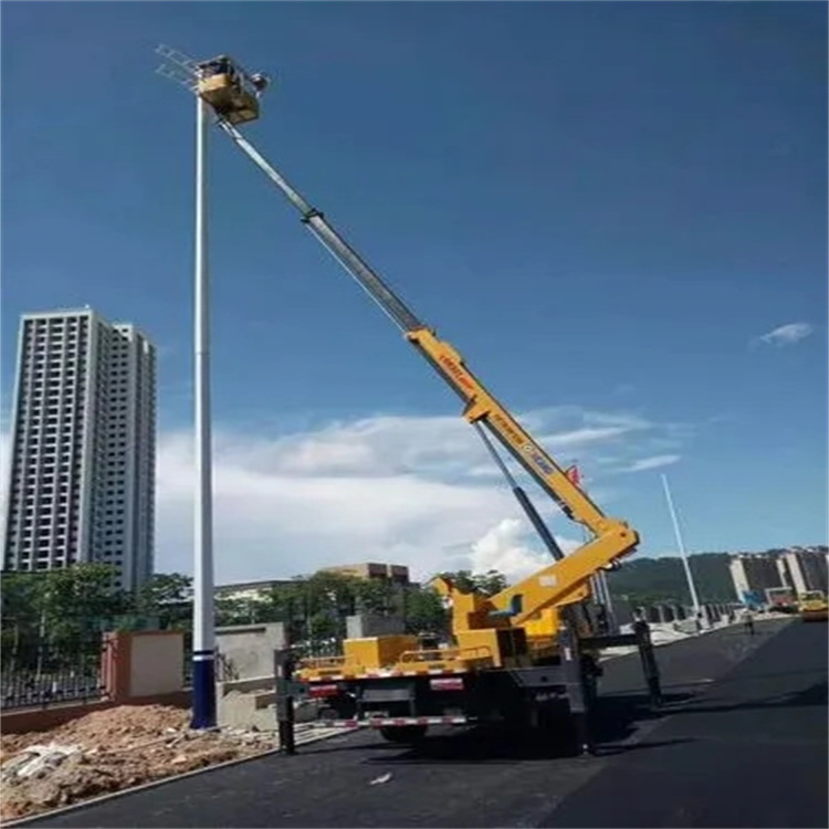 龙泉维修路灯的曲臂升降车出租